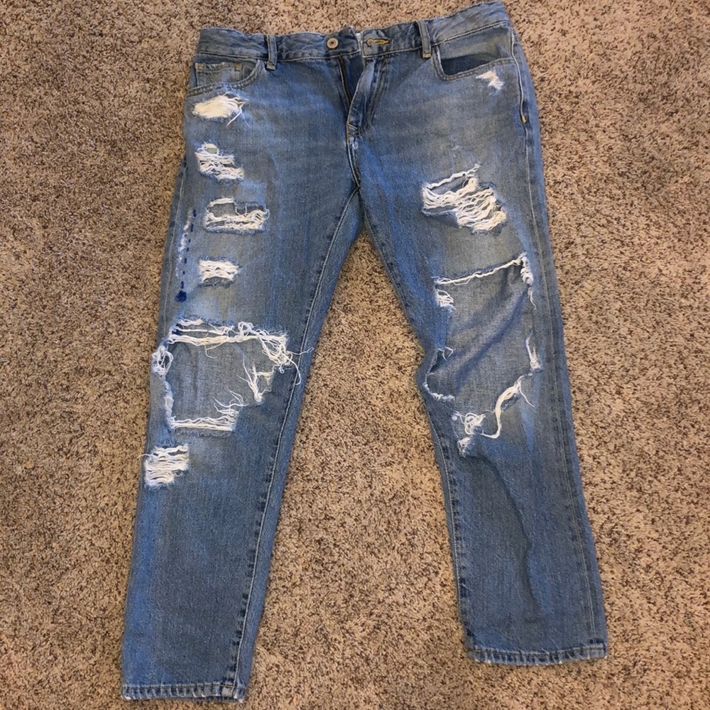 ripped jeans